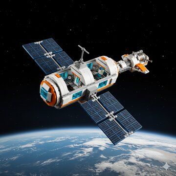 LEGO City Lunar Space Station